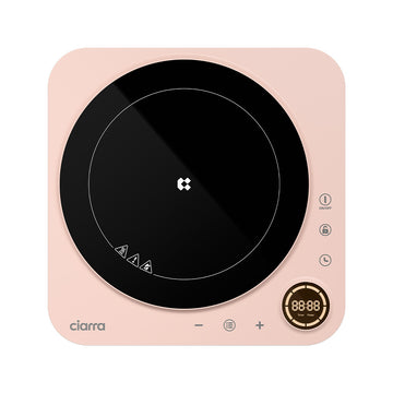 Ciarra Donut Plaque de Cuisson à Induction Portable Simple 2000W avec Minuterie 4 Heures | Sakura Candy